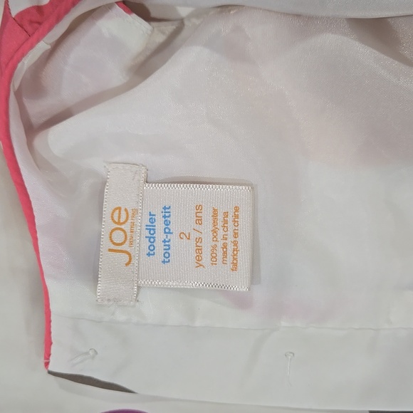 Colorful Polka Dot Dress with Pink Sash - Picture 4 of 4